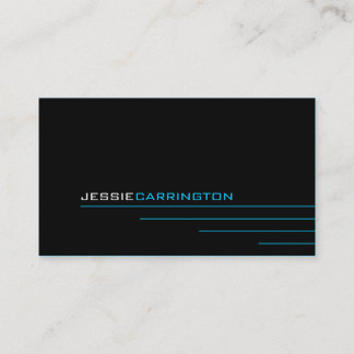 Modern Thin Lines 452 Business Card