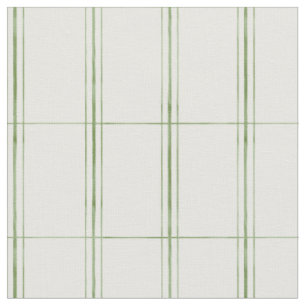 Modern Thin Stripes green Fabric
