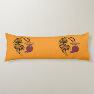 Modern Tiger Graphic Art Body Cushion