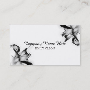 Modern Tiger Lily Business Card