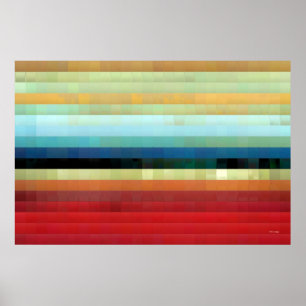 Modern Tile Art #5, 2009 Poster