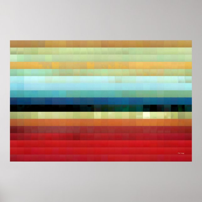 Modern Tile Art #5, 2009 Poster (Front)