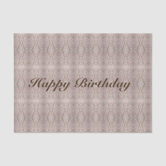 Modern Tissue Paper Paper (Front)