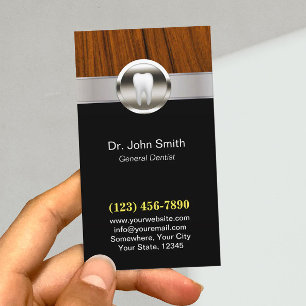 Modern Tooth Icon Dental Care Appointment Card
