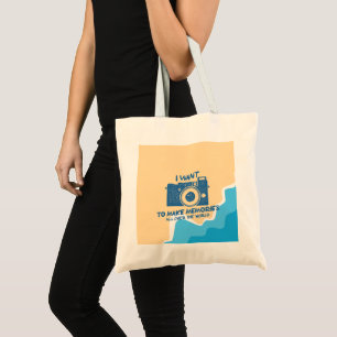 Modern Traveller Globetrotter Backpacker  Tote Bag