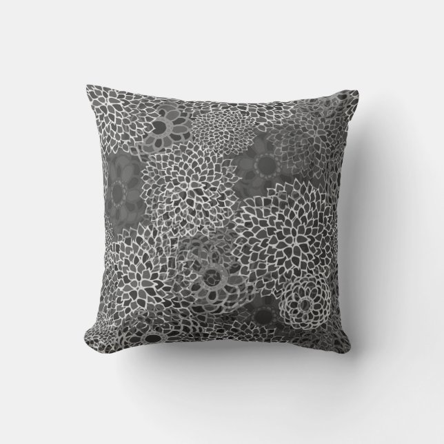 Modern Trends Floral Pattern Cushion (Front)