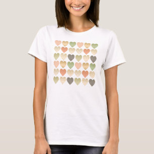 modern trends graphic hearts T-Shirt