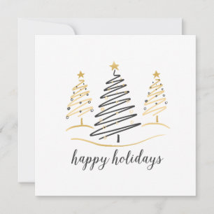 Modern Trends Holiday Trees Card