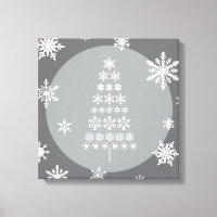 modern trends snowflake tree