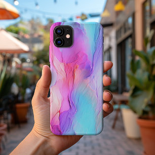 Modern Trendy 3D Oil Paint Pastel No. 1014 iPhone 13 Pro Max Case