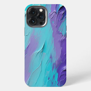 Modern Trendy 3D Oil Paint Pastel No. 1023 iPhone 13 Pro Max Case