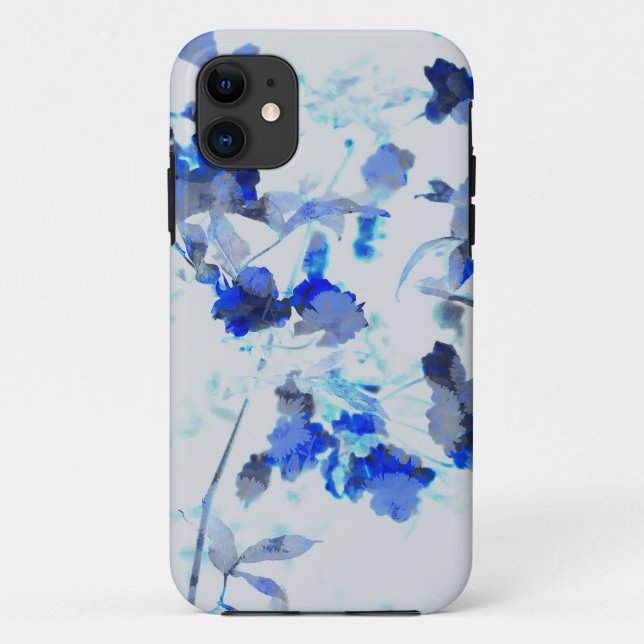 Modern, trendy art of floral / flower pattern Case-Mate iPhone case (Back)