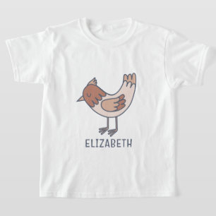 Modern, trendy bird custom design T-Shirt