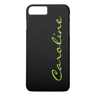 Modern Trendy Black with Any Name Case-Mate iPhone Case