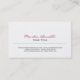 Modern Trendy Business Card