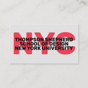 Modern Trendy Business Card