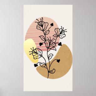 Modern trendy design  poster