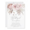 Modern Trendy Designer Dusty Rose Blush Wedding