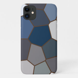 Modern Trendy Earth Toned Pattern iPhone 11 Case