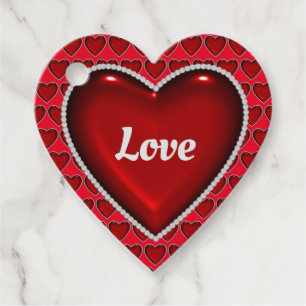 Modern Trendy Elegant Best Popular Love Floral Favour Tags