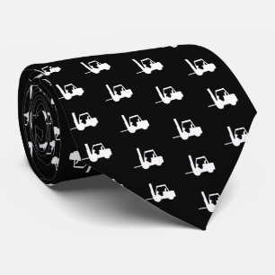 Modern Trendy forklift black Tie
