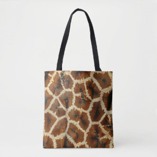 Modern Trendy Giraffe Print  Tote Bag