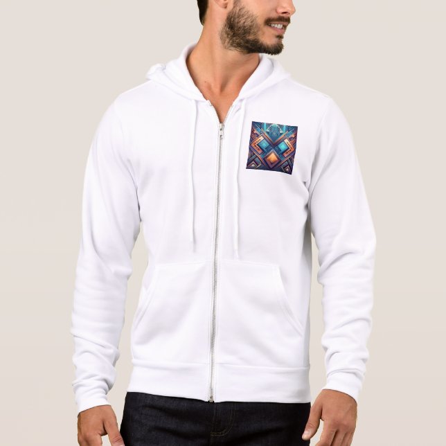 Modern Trendy Irony Cool Hoodie (Front)