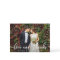 Modern Trendy Love and Thanks | Wedding Photo Card