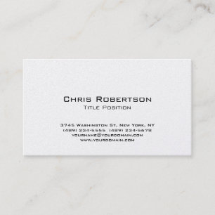 Modern Trendy Minimalist Charming Business Card