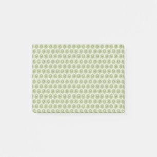 Modern Trendy Photo Collage Green Sea Urchin Post-it Notes