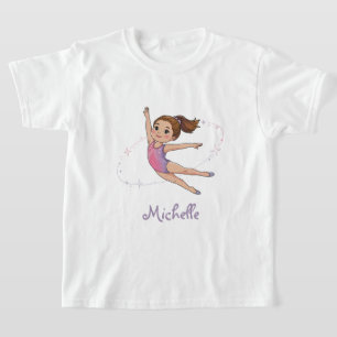 Modern Trendy Professional Name Gymnastics T-Shirt