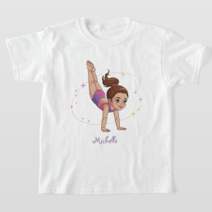 Modern Trendy Professional Name Gymnastics T-Shirt