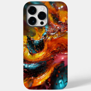 Modern & trendy splashes of color Case-Mate iPhone 14 pro max case