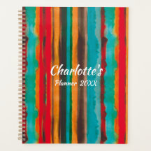 Modern Trendy Stripes Personalised