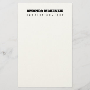 Modern Trendy Unique Creative Minimalist Stationery