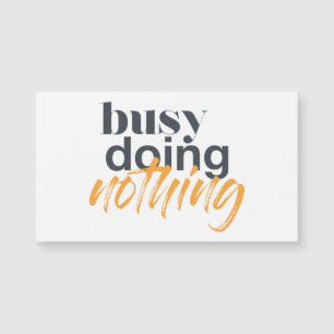 Modern, trendy, urban design of Busy Doing Nothing