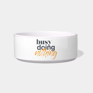 Modern, trendy, urban design of Busy Doing Nothing Bowl