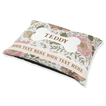 Modern Trendy Wildflower Botanical Floral Monogram