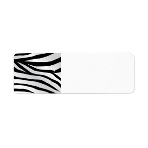 Modern Trendy Zebra Stripes Pattern