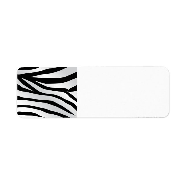Modern Trendy Zebra Stripes Pattern (Front)