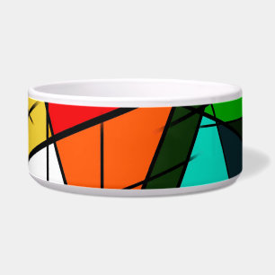 Modern Triangle Colorful Geometric 