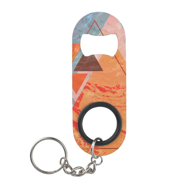 Modern triangle design – artistic geometry  (Front)