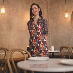 Modern Triangle Quilts Apron