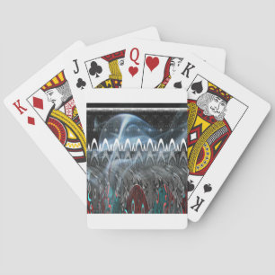 Modern Tribal Edgy design. Playing Cards