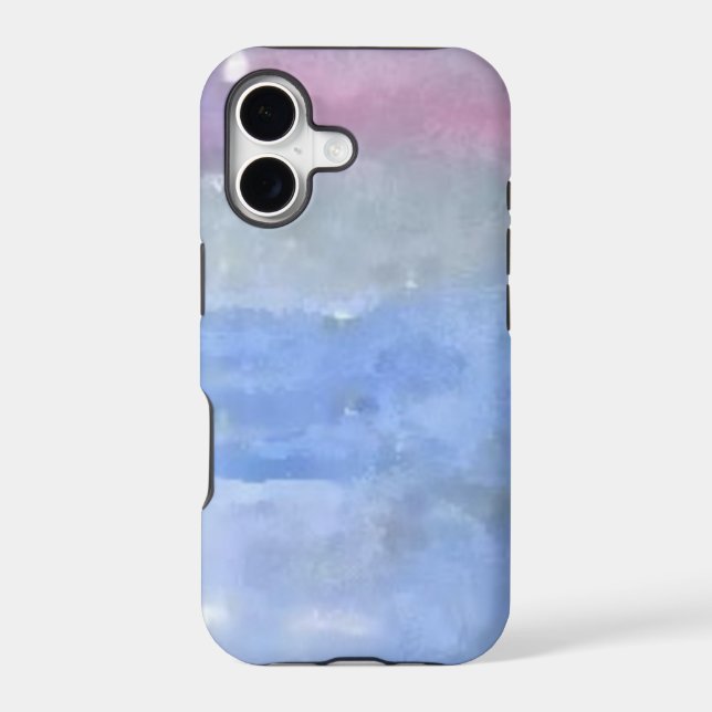 Modern tricolor oils marble pattern-iphone5 (Back)