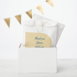 Modern Tropical Beach Coastal Wedding Favour Bags