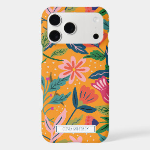 Modern Tropical Floral Pattern