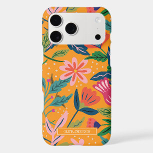Modern Tropical Floral Pattern
