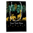 Modern Tropical Jungle Safari Animals Wild One