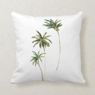 Modern Tropical Palm Trees Cushion